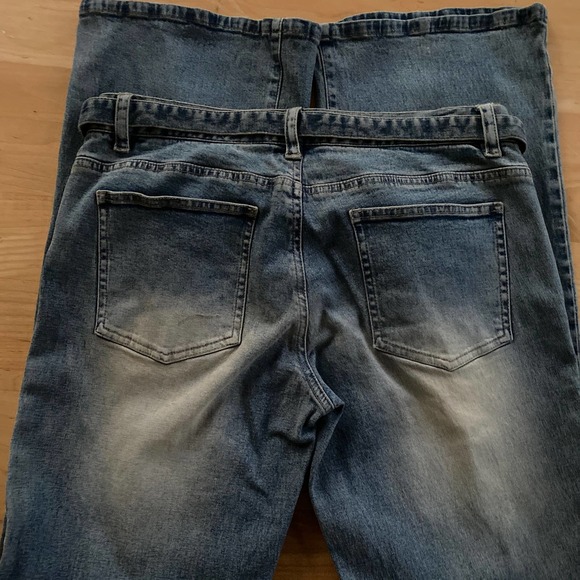 DKNY Jeans Women's Vintage Wide Leg Sze 7 - Picture 4 of 5